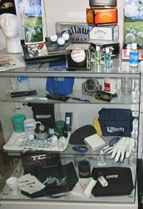 Promo products in our showroom